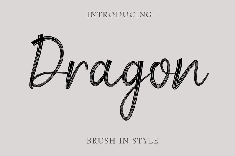 Dragon フォント