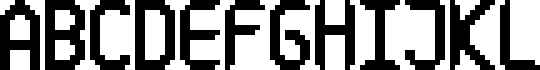 Duh, Pixels! Regular Písmo